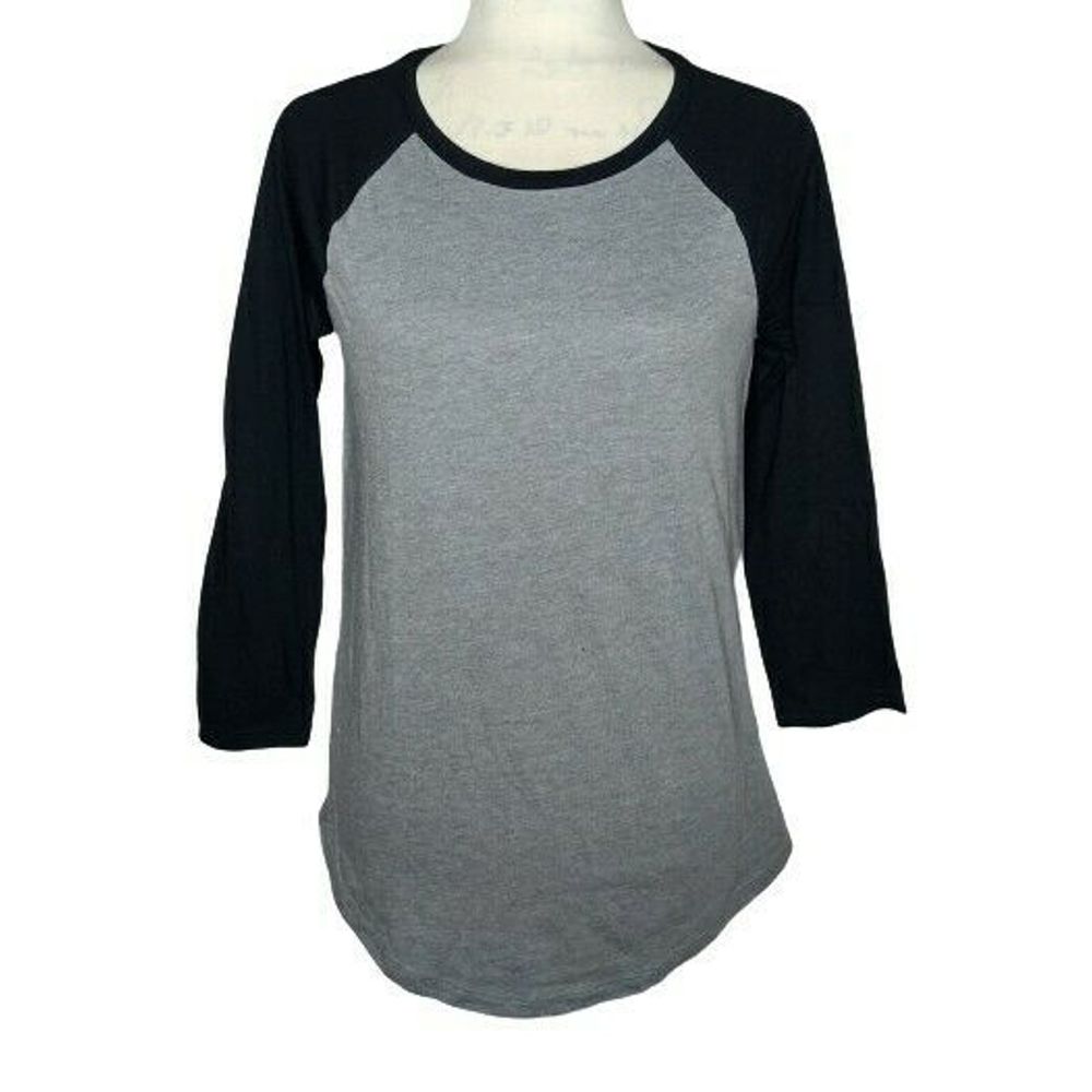 PINK Victoria Secret Raglan Tee  3/4 Sleeve Small